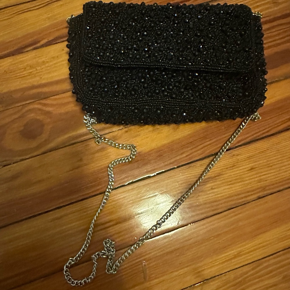 Zara Beaded Crossbody Bag